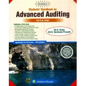 Padhuka's Students Handbook on Advanced Auditing for CA Final November 2019 Exam [Old Syllabus] by CA. G. Sekar | Wolters Kluwer